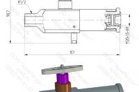 Чертёж Разделителя сред РС-21-02 - 2Д + 3Д