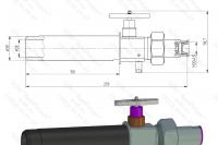 Чертёж Разделителя сред РС-21-10 - 2Д + 3Д