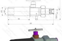 Чертёж Разделителя сред РС-21-12 - 2Д + 3Д