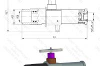 Чертёж Разделителя сред РС-21 - 2Д + 3Д